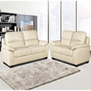 sofa em couro natural